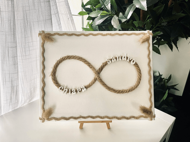 Cadre infinity personnalisable (prénoms)