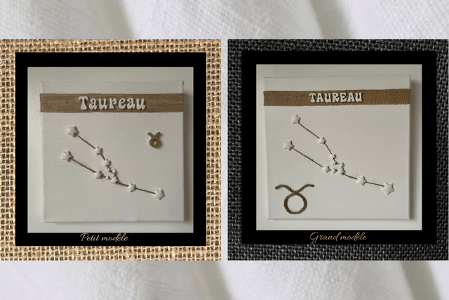 Cadre constellation astrologique 