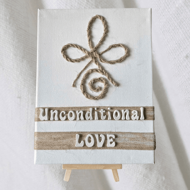 Cadre à poser unconditional love 